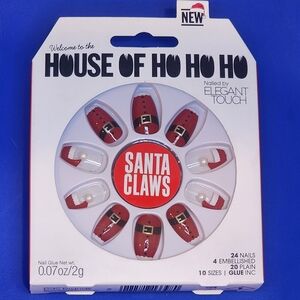 Santa Claws Nail Set, House of Holand, NEW